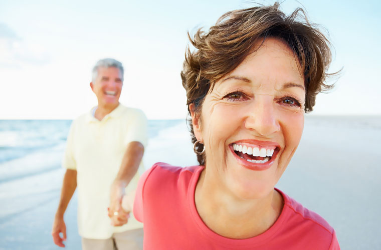 couple at the beach